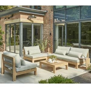 Kettler Beach Wood Low Lounge Set