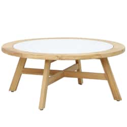 Kettler Kubu Coffee Table with Round Terrazzo Top