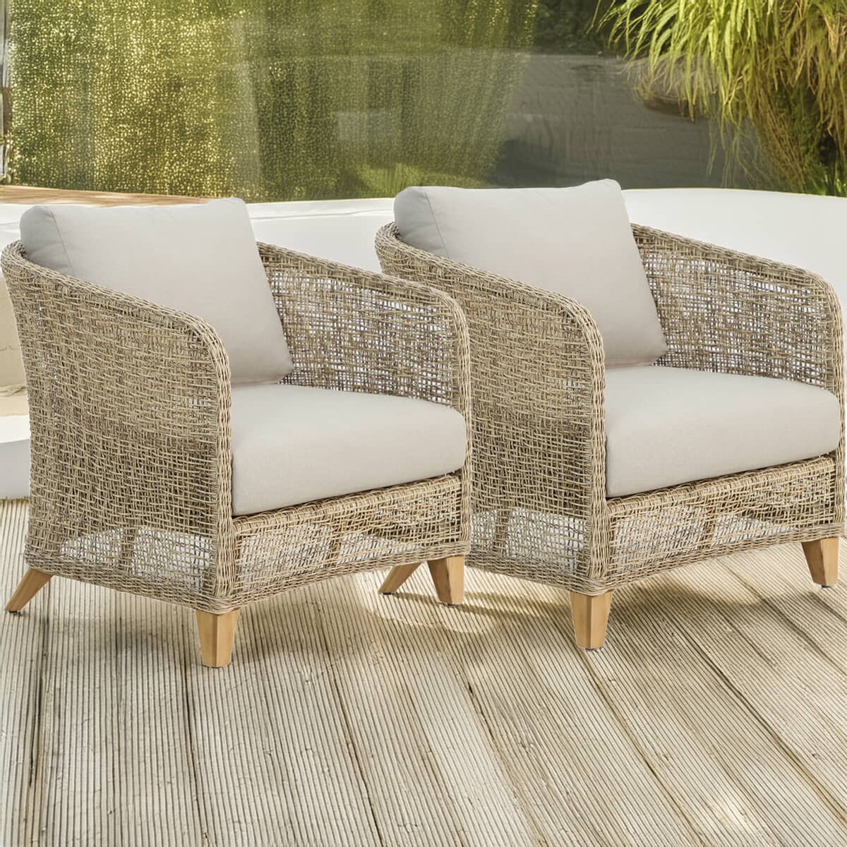Kettler Durban Lounge Chair with Cushion (PAIR)