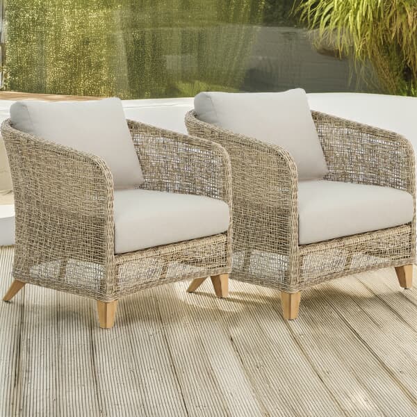 Kettler Durban Lounge Chair with Cushion (PAIR)