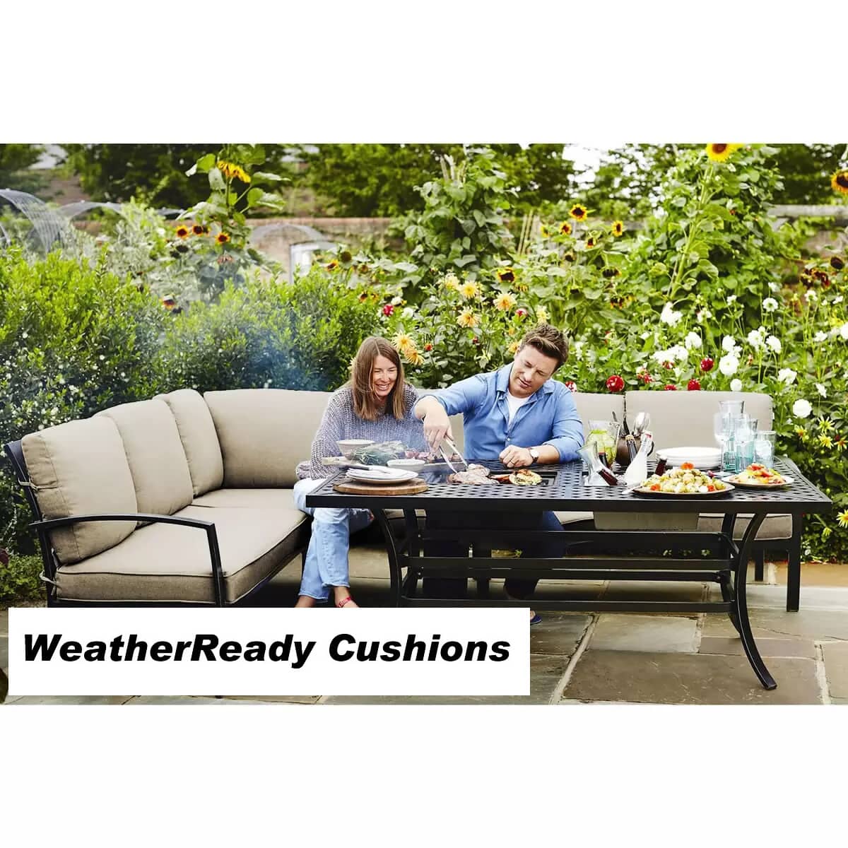 Hartman Jamie Oliver Contemporary Cosy Corner Weather Ready Cushions