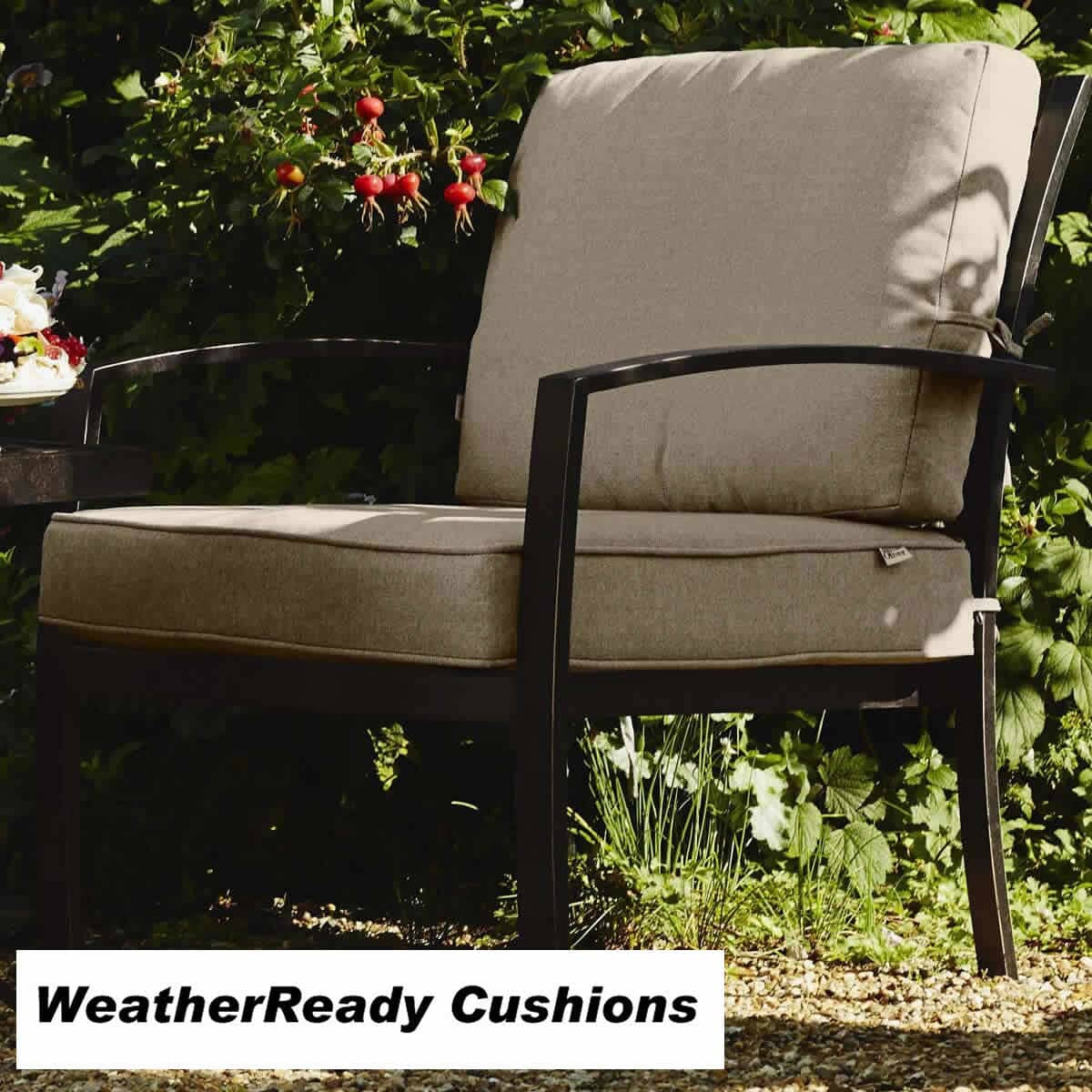 Hartman Jamie Oliver Chill Our Chair Weather Ready Cushions Bronze Biscuit JOSET18WRCBB10 Garden Furniture World