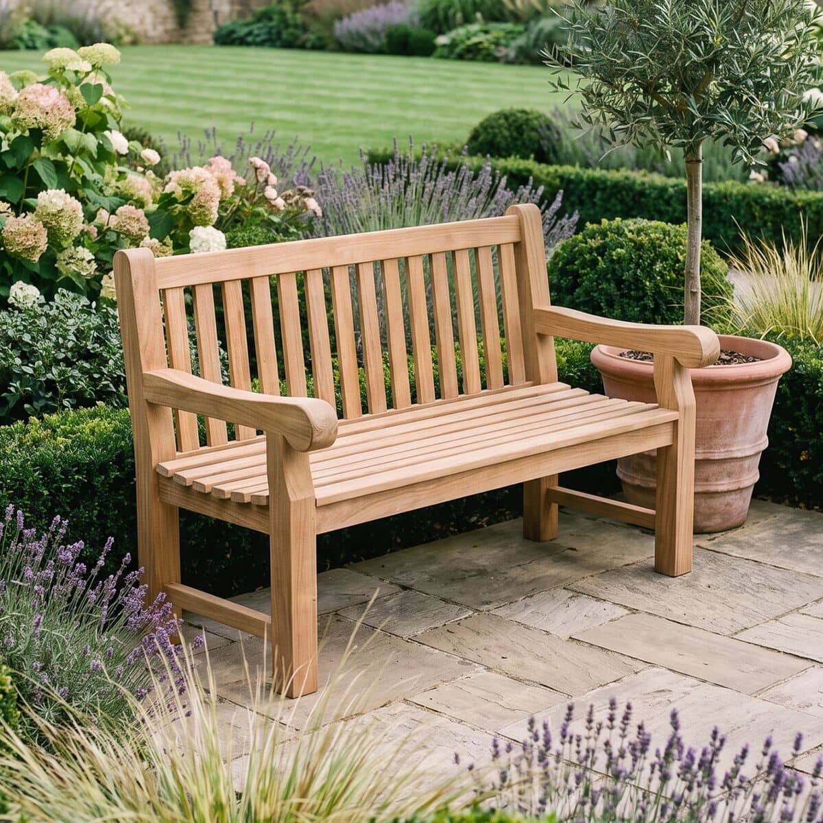 Kettler Grosvenor Teak Bench 120cm