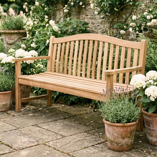 Kettler Turnbury Teak Bench 150cm