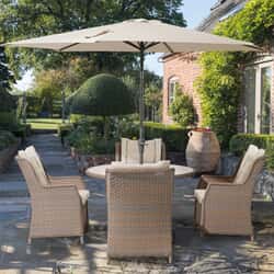 Kettler Broadway 4 Seat Round Set 