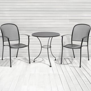 Kettler Caredo - 2 Seat Bistro Mesh Table Garden Furniture Set