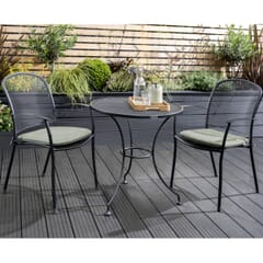 Kettler Caredo - 2 Seat Bistro Mesh Table Garden Furniture Set