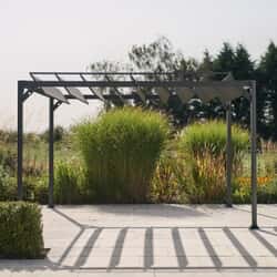 Kettler Panalsol Louvre Pergola - 3m x 3.5m Aluminium