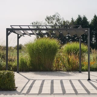 Kettler Panalsol Louvre Pergola - 3m x 3.5m Aluminium