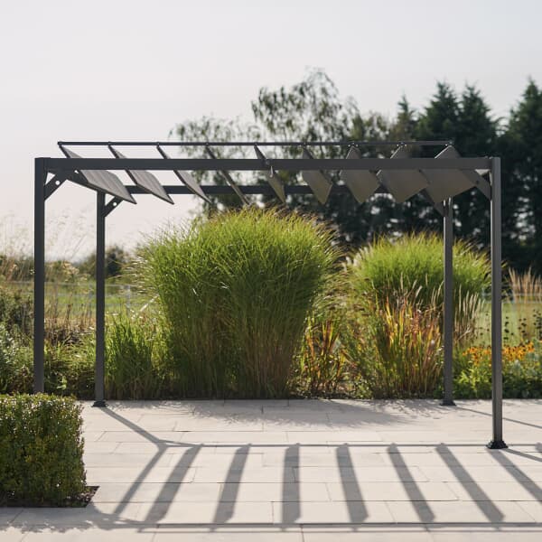 Kettler Panalsol Louvre Pergola - 3m x 3.5m Aluminium