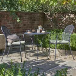 Kettler Caredo 2 Seat Bistro Set with Sage Cushions