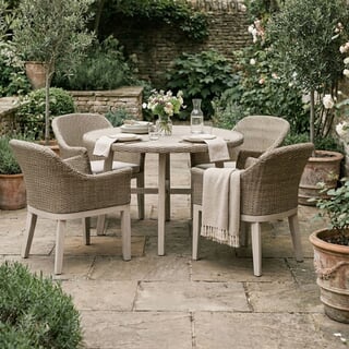 Kettler Avora 4 Seat Dining Set
