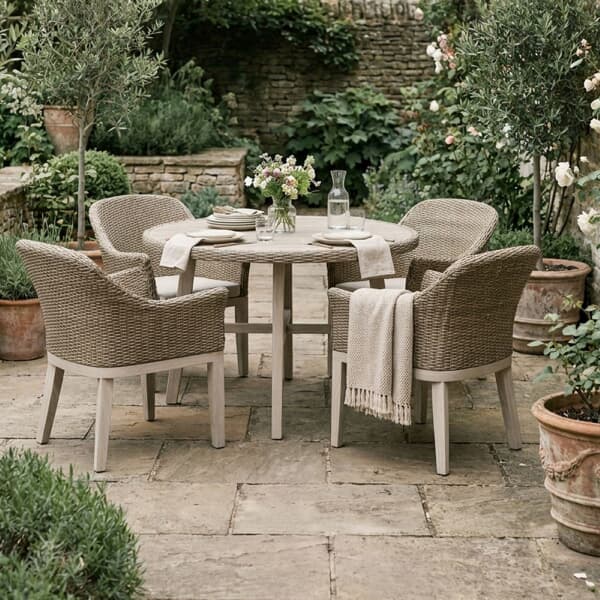 Kettler Avora 4 Seat Dining Set