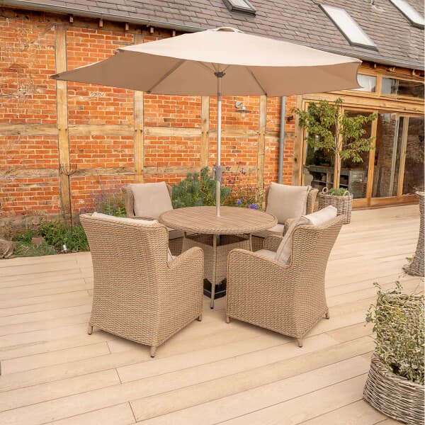 Kettler Derwent 4 Seat Dining Set