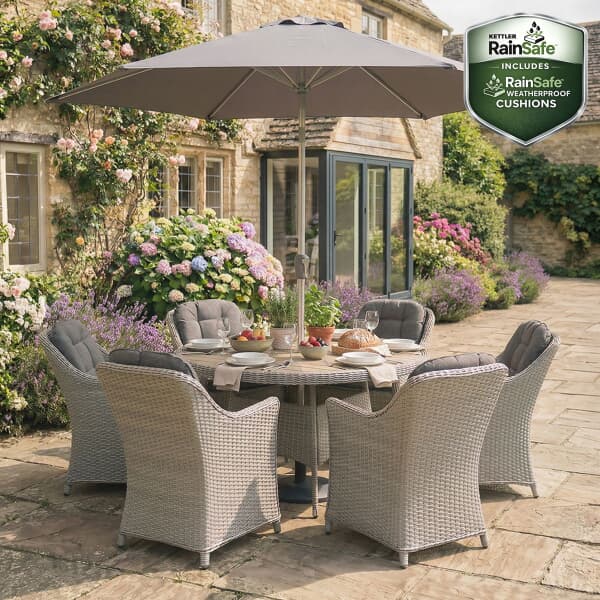 Kettler Foxley 6 Seat Dining Set