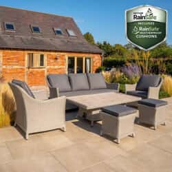 Kettler Foxley Lounge Set With Adjustable Table