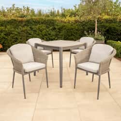 Kettler Isla 4 Seat Dining Set