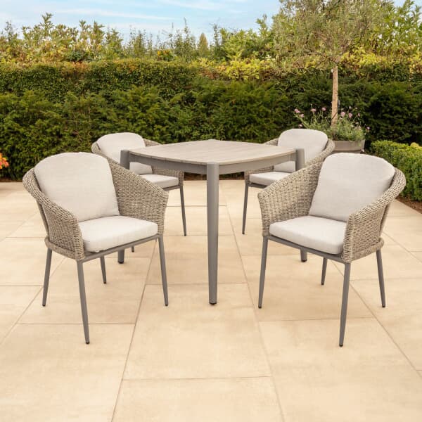Kettler Isla 4 Seat Dining Set