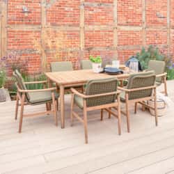 Kettler Meadow 6 Seat Rectangular Dining Set