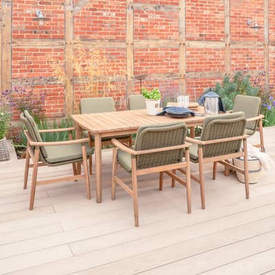 Kettler Meadow 6 Seat Rectangular Dining Set