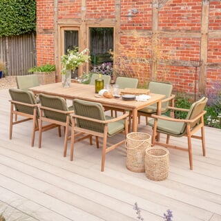 Kettler Meadow 8 Seat Rectangular Dining Set
