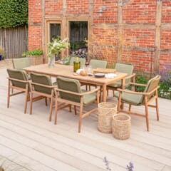 Kettler Meadow 8 Seat Rectangular Dining Set