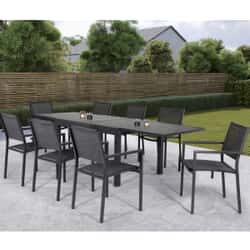 Kettler Menos Sento 8 Seat Extendable Table Dining Set