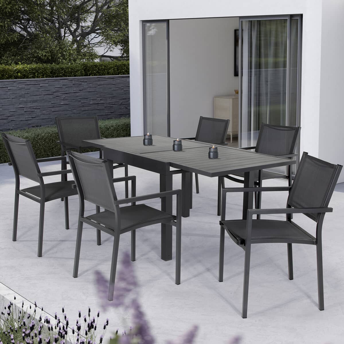 Kettler siena 6 seat rectangular online set