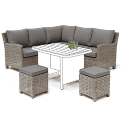 Kettler Palma Mini Corner Sofa -  Rattan - NO TABLE