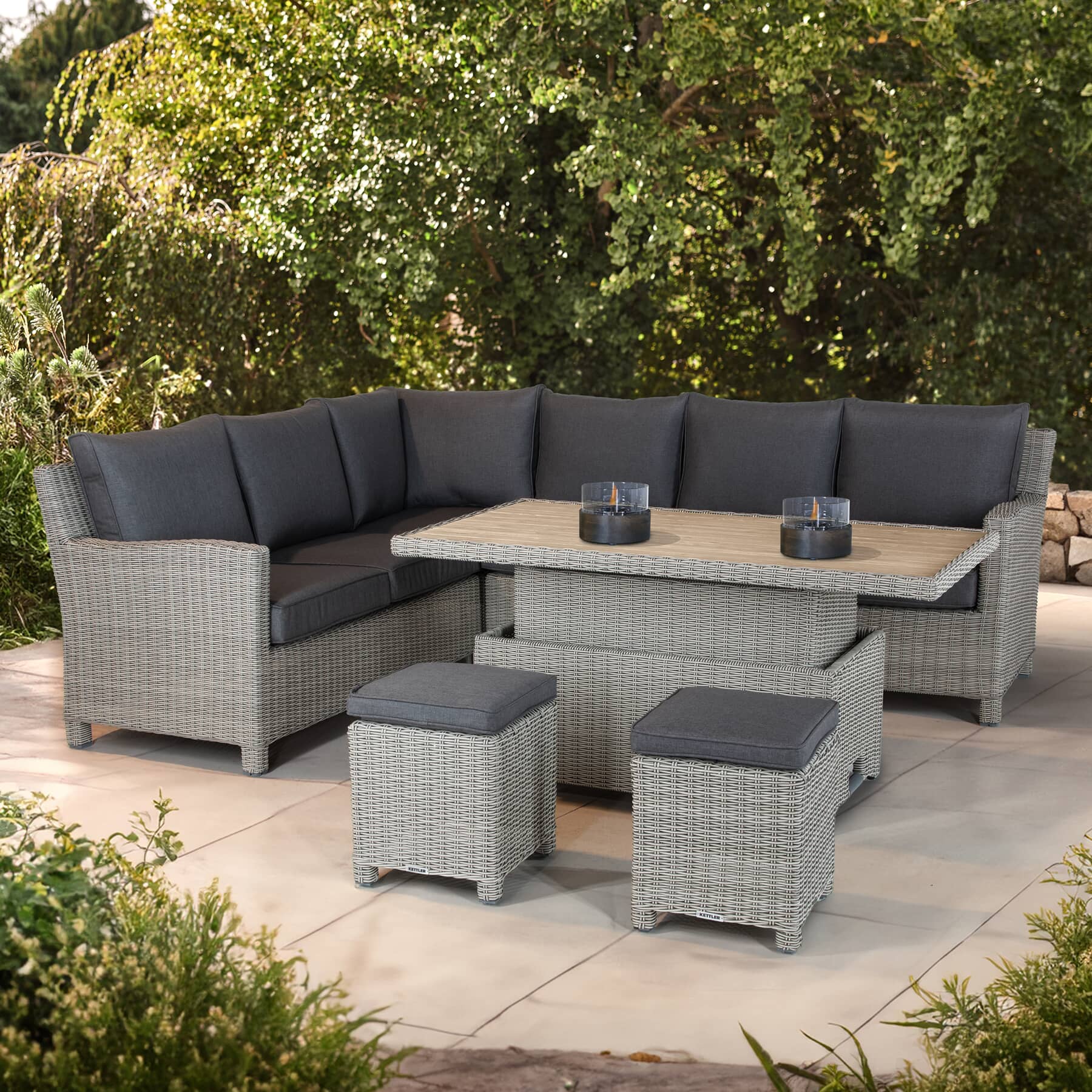 Kettler palma casual dining corner set sale