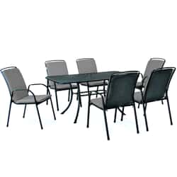 Kettler Savita 6 Seat Mesh Top Table Set