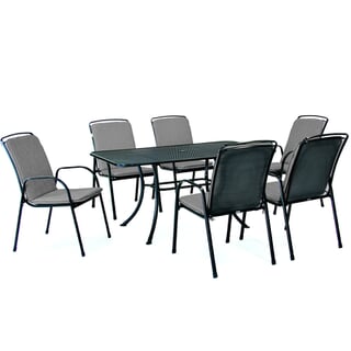 Kettler Savita 6 Seat Mesh Top Table Set