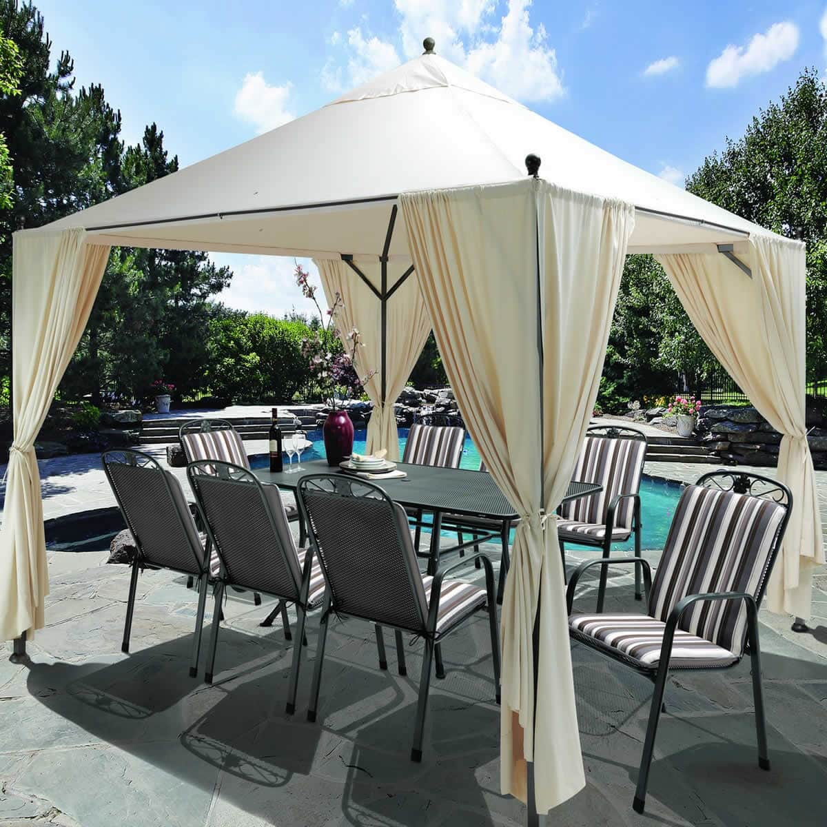 Kettler Siena 8 Seater Mesh Set (KSIENSET03) Garden Furniture World