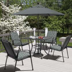 Kettler Siena - 4 Seat Square Mesh Table Garden Furniture Set