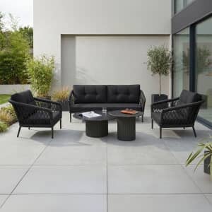 Life Lima Lounge Set With Ronda Coffee Tables