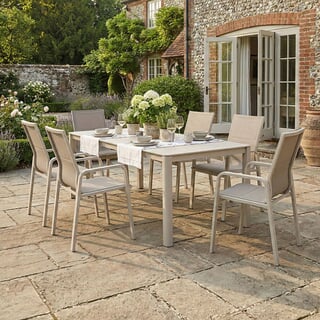 Life Salvador 6 Seat Rectangular Dining Set