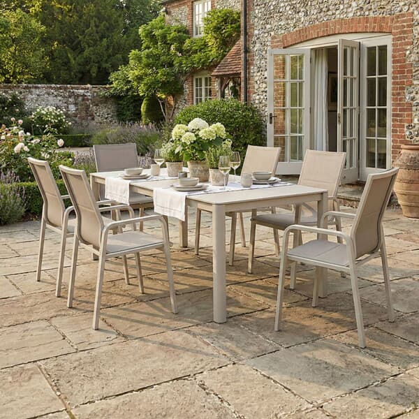 Life Salvador 6 Seat Rectangular Dining Set