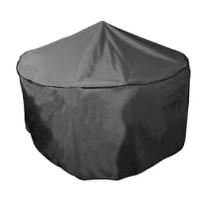 Bosmere Circular Patio Set Cover - 6/8 Seat - Black