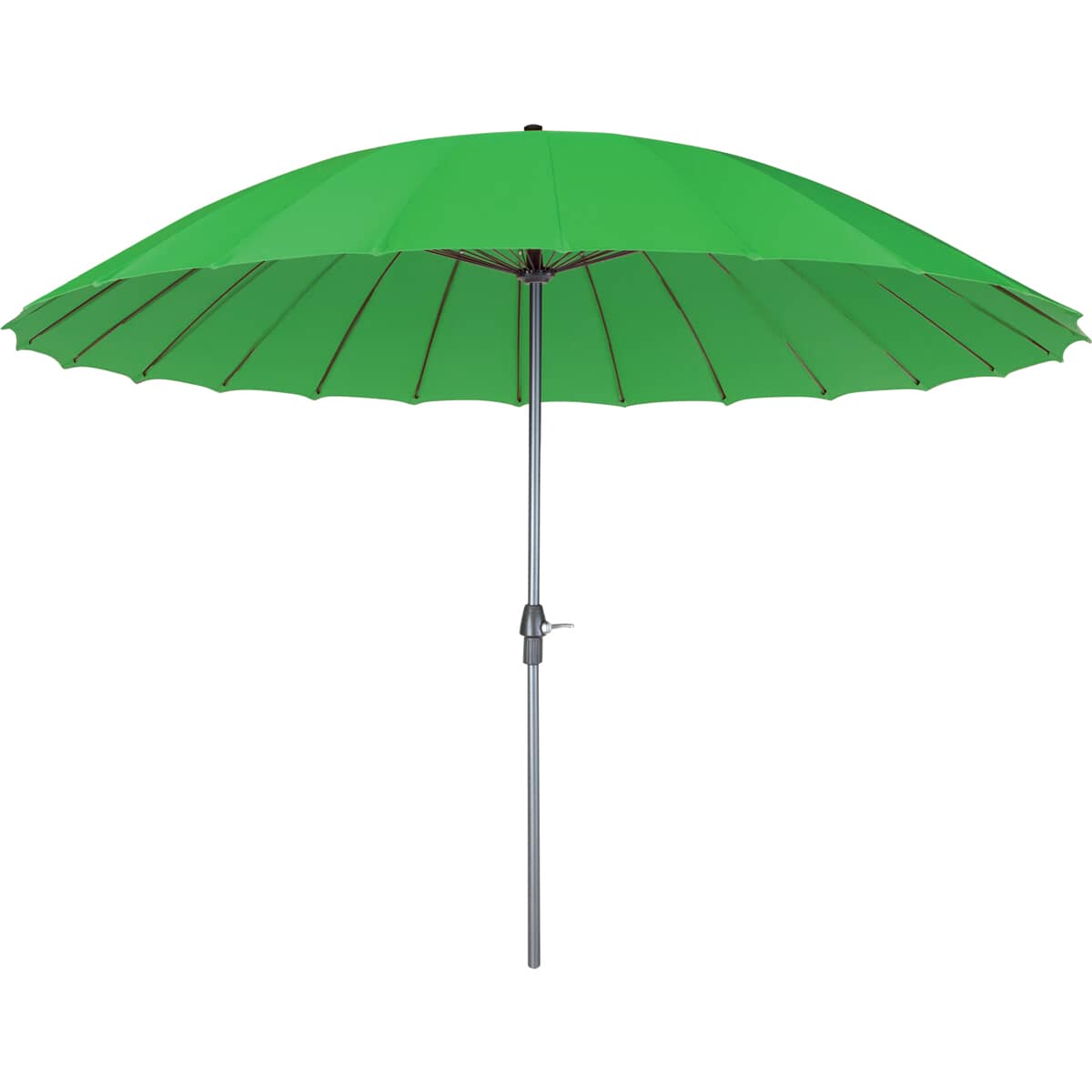 Kettler Menos 3.0m Wind Up Parasol Green (MNGFPW30212) Garden