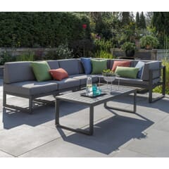 Kettler Menos Versa Corner 6 Seat Lounge Garden Furniture Set