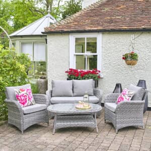 LG Outdoor Monaco Stone Lounge Set