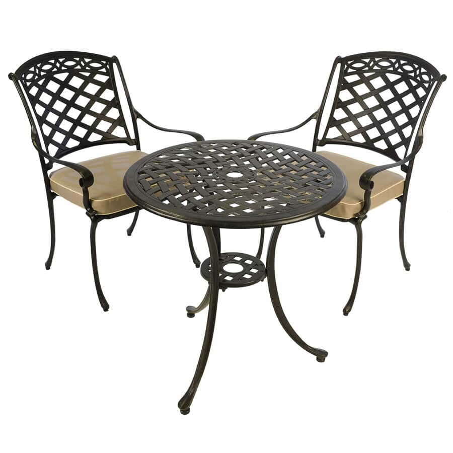 Norfolk Leisure 2 Seat Bistro Set (NLSET03) Garden Furniture World