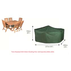 Bosmere Rectangular Patio Set Cover 6 Seat