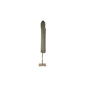 Bramblecrest Large Parasol Cover - Suitable for 3 x 2m Rectangle and 3.5m Round - Khaki