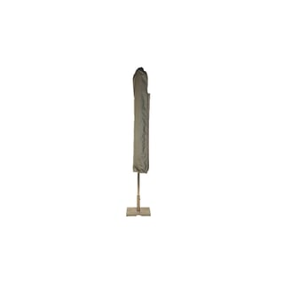 Bramblecrest Large Parasol Cover - Suitable for 3 x 2m Rectangle and 3.5m Round - Khaki