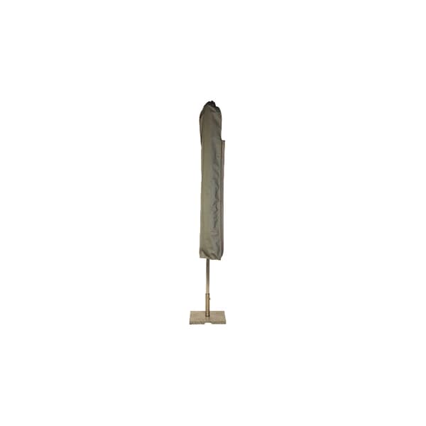 Bramblecrest Large Parasol Cover - Suitable for 3 x 2m Rectangle and 3.5m Round - Khaki