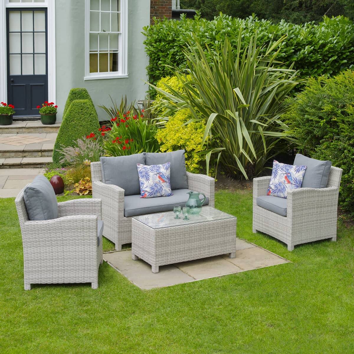 LG Outdoors Provence 2 Seat Sofa Lounge Set