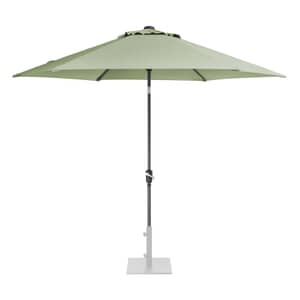 Kettler 3.0m Wind Up Parasol with tilt - Grey frame and Sage Canopy