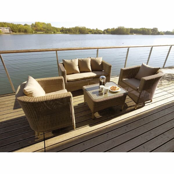 Bramblecrest Sahara Classic Sofa Set (SAHSET01) Garden Furniture World