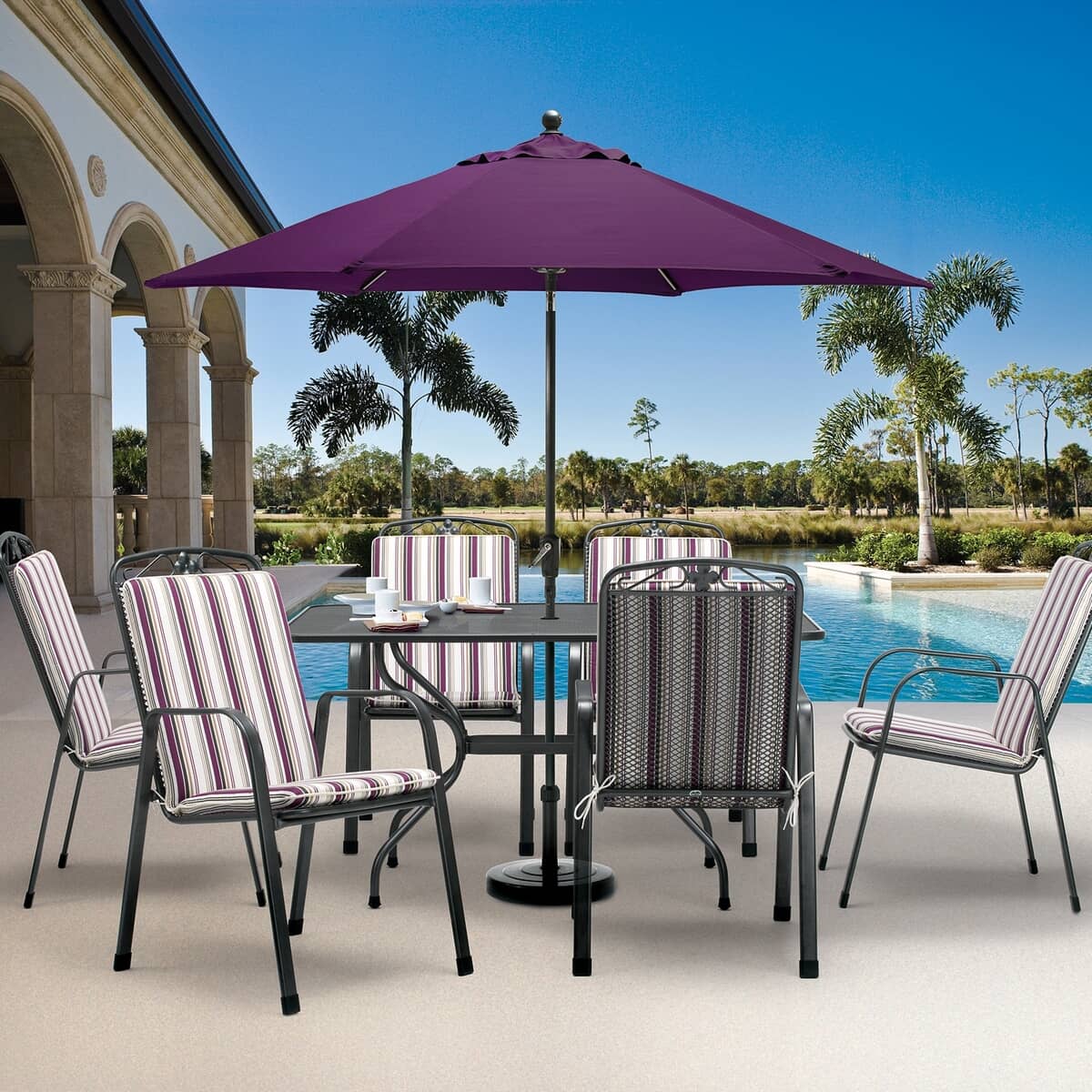 Royal Garden Savoy 6 Seat Set (SAV11SET04) Garden Furniture World